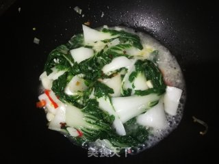 蒜香奶白菜的做法步骤：7