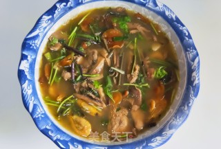 大虾菌菇汤的做法步骤：6