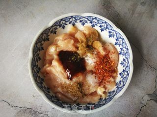 孜然鸡胸肉的做法步骤：4