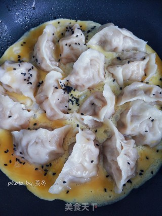 鸡蛋煎饺的做法步骤：8