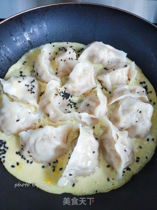 鸡蛋煎饺的做法步骤：10