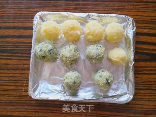 双色土豆球的做法步骤：5