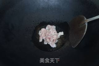 豇豆炒肉丝的做法步骤：2