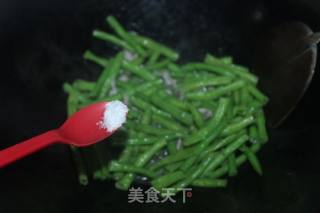 豇豆炒肉丝的做法步骤：5