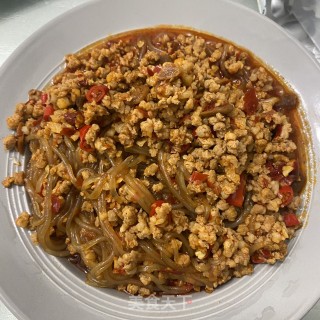 肉末粉丝的做法步骤：4
