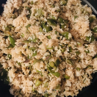 豆角焖饭的做法步骤：7