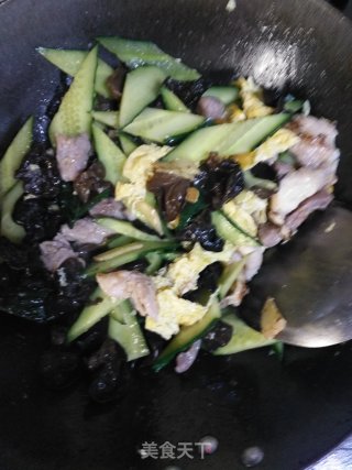 木须肉的做法步骤：12