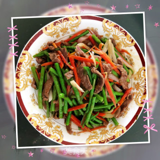 鲜香三色牛肉丝的做法步骤：5