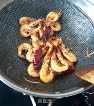 “快手餐”麻辣椒炒虾的做法步骤：14