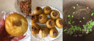 面筋塞肉的做法步骤：4