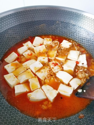 麻婆豆腐的做法步骤：11