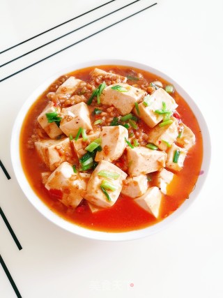 麻婆豆腐的做法步骤：16