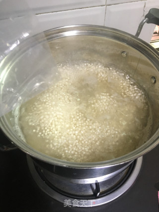 芋圆牛奶西米露的做法步骤：1