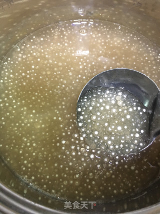 芋圆牛奶西米露的做法步骤：2