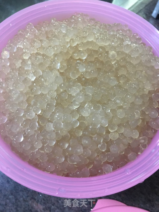 芋圆牛奶西米露的做法步骤：5
