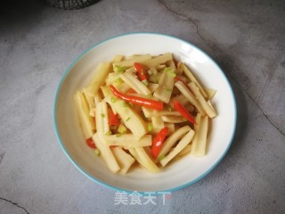 酸辣藕条的做法步骤：10