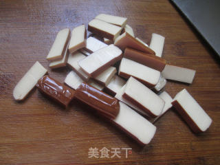 鸡蛋干炒生菜的做法步骤：2