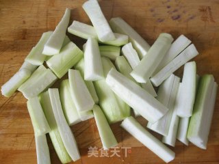 丝瓜烧肉末的做法步骤：4