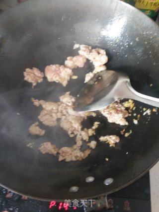 丝瓜烧肉末的做法步骤：14