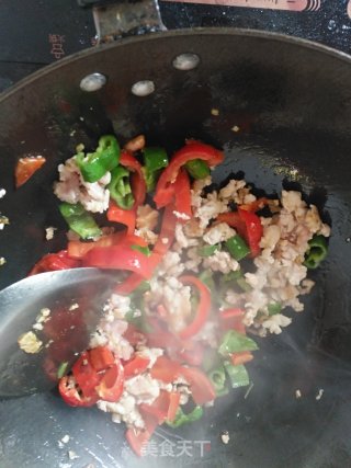 丝瓜烧肉末的做法步骤：15