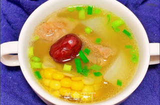 萝卜玉米排骨汤的做法步骤：6