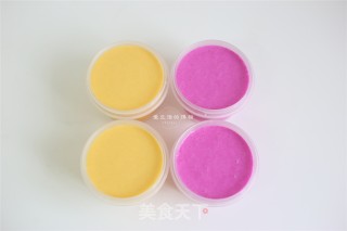 火龙果香草冰淇淋vs芒果冰淇凌的做法步骤：8
