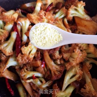 干锅花菜的做法步骤：9