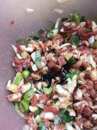 裙带菜肉包的做法步骤：17
