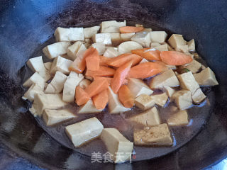 豆腐炖胡萝卜的做法步骤：8