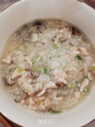 鸡肉香菇粥的做法步骤：7