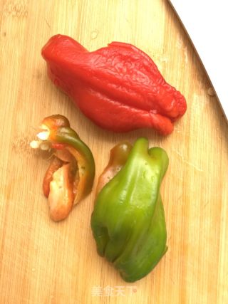 麻辣椒炒花蛤蜊的做法步骤：3