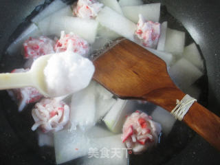 虾味球冬瓜汤的做法步骤：6