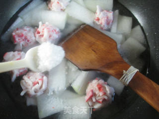 虾味球冬瓜汤的做法步骤：7