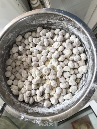 花生糖豆的做法步骤：3