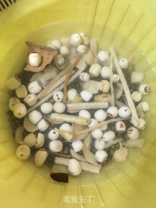 老鸽绿豆汤的做法步骤：3