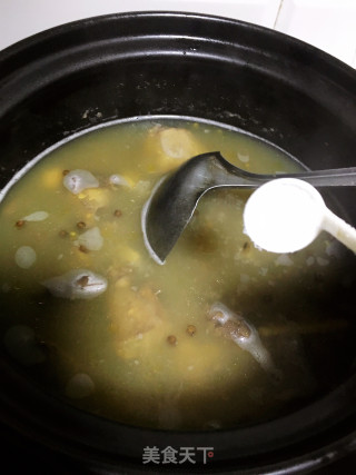 老鸽绿豆汤的做法步骤：8