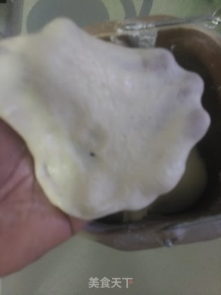 玉米油老式面包的做法步骤：2