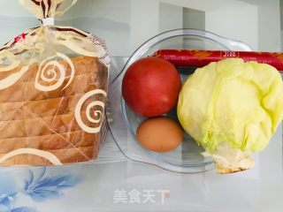 三明治的做法步骤：1