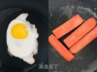 三明治的做法步骤：3