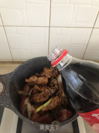 可乐排骨的做法步骤：6