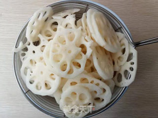 莲藕泡菜的做法步骤：4