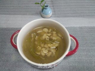 酸菜胡豆瓣汤的做法步骤：7