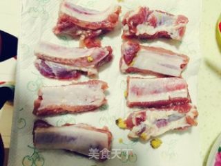 享见面椒盐排骨的做法步骤：2