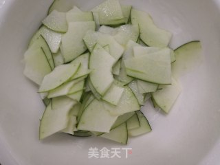 凉拌水瓜的做法步骤：4