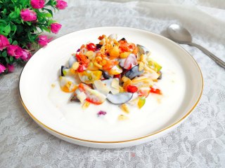 酸奶谷物圣女果的做法步骤：7