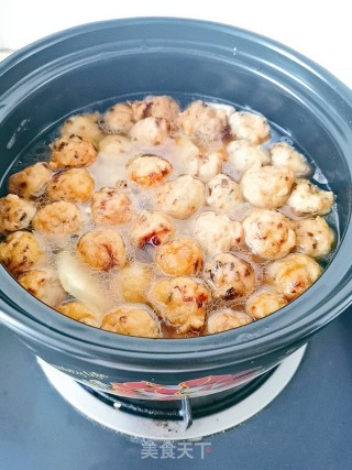 鸡肉丸子豆腐煲的做法步骤：8