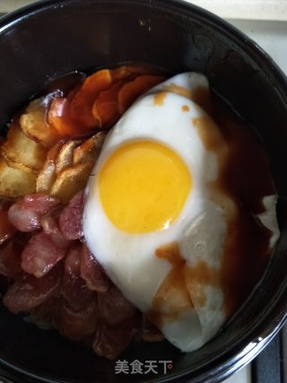煲仔饭(简单版)的做法步骤：11