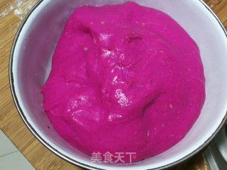 火龙果面包的做法步骤：7