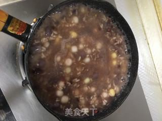 赤豆酒酿四喜圆子的做法步骤：5