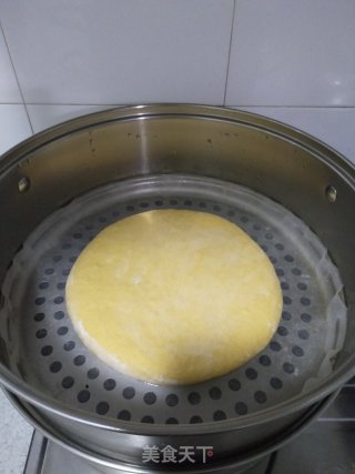 南瓜汁发糕的做法步骤：8